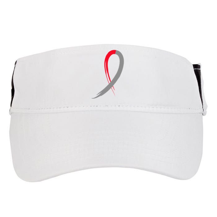 Myelodysplastic Syndromes Awareness Ribbon Adult Drive Performance Visor