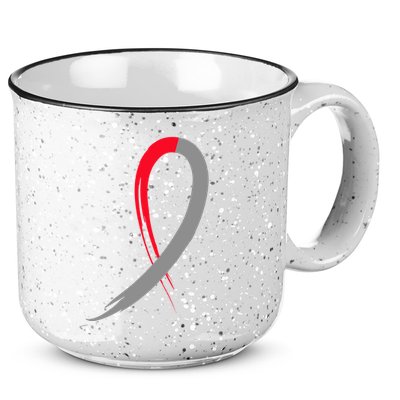 Myelodysplastic Syndromes Awareness Ribbon 15oz Campfire Ceramic Mug