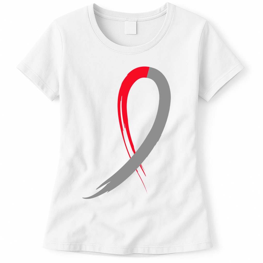 Myelodysplastic Syndromes Awareness Ribbon Womens T-Shirt