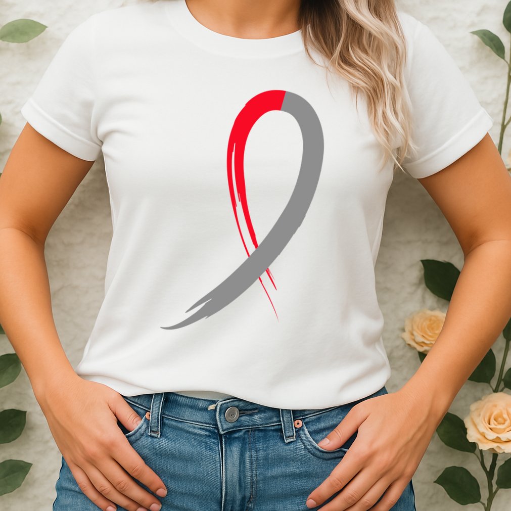 Myelodysplastic Syndromes Awareness Ribbon Womens T-Shirt