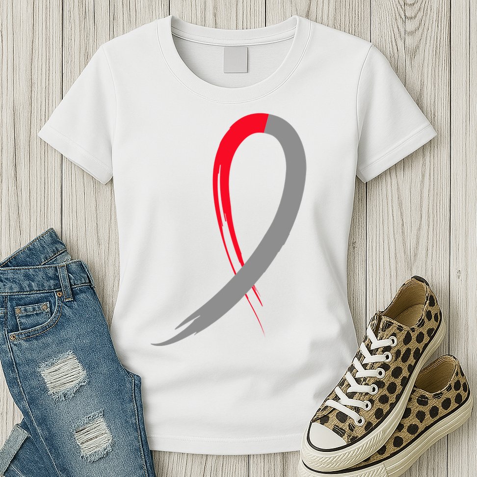 Myelodysplastic Syndromes Awareness Ribbon Womens T-Shirt