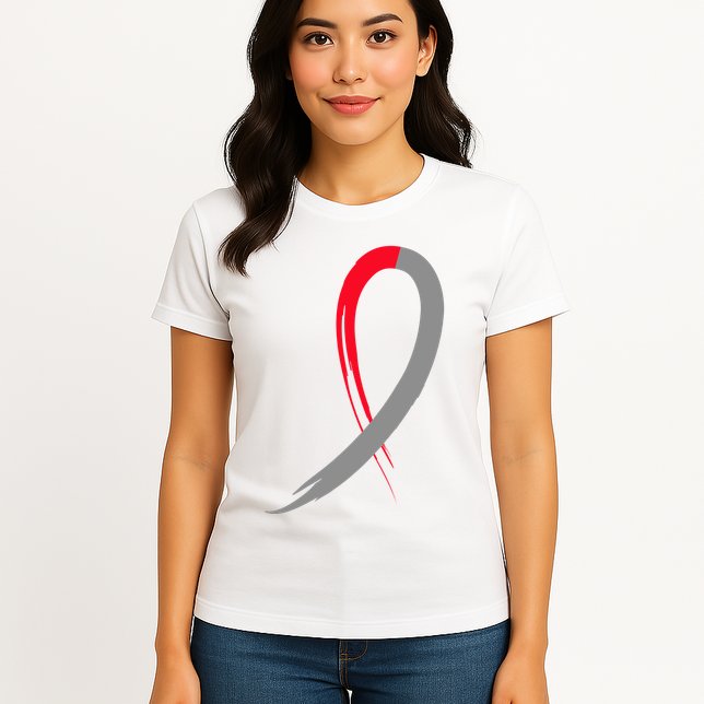 Myelodysplastic Syndromes Awareness Ribbon Womens T-Shirt