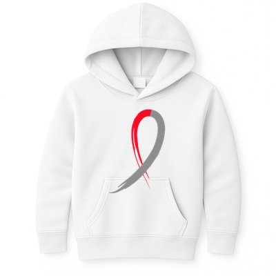 Myelodysplastic Syndromes Awareness Ribbon Kids Hoodie