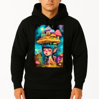 Mushroom Dreams: The Enchanted Mindscape Hoodie