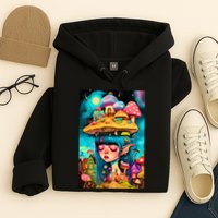 Mushroom Dreams: The Enchanted Mindscape Hoodie