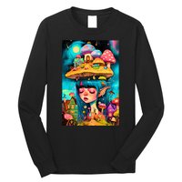 Mushroom Dreams: The Enchanted Mindscape Long Sleeve Shirt