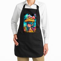 Mushroom Dreams: The Enchanted Mindscape Apron