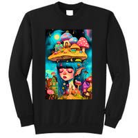 Mushroom Dreams: The Enchanted Mindscape Sweatshirt