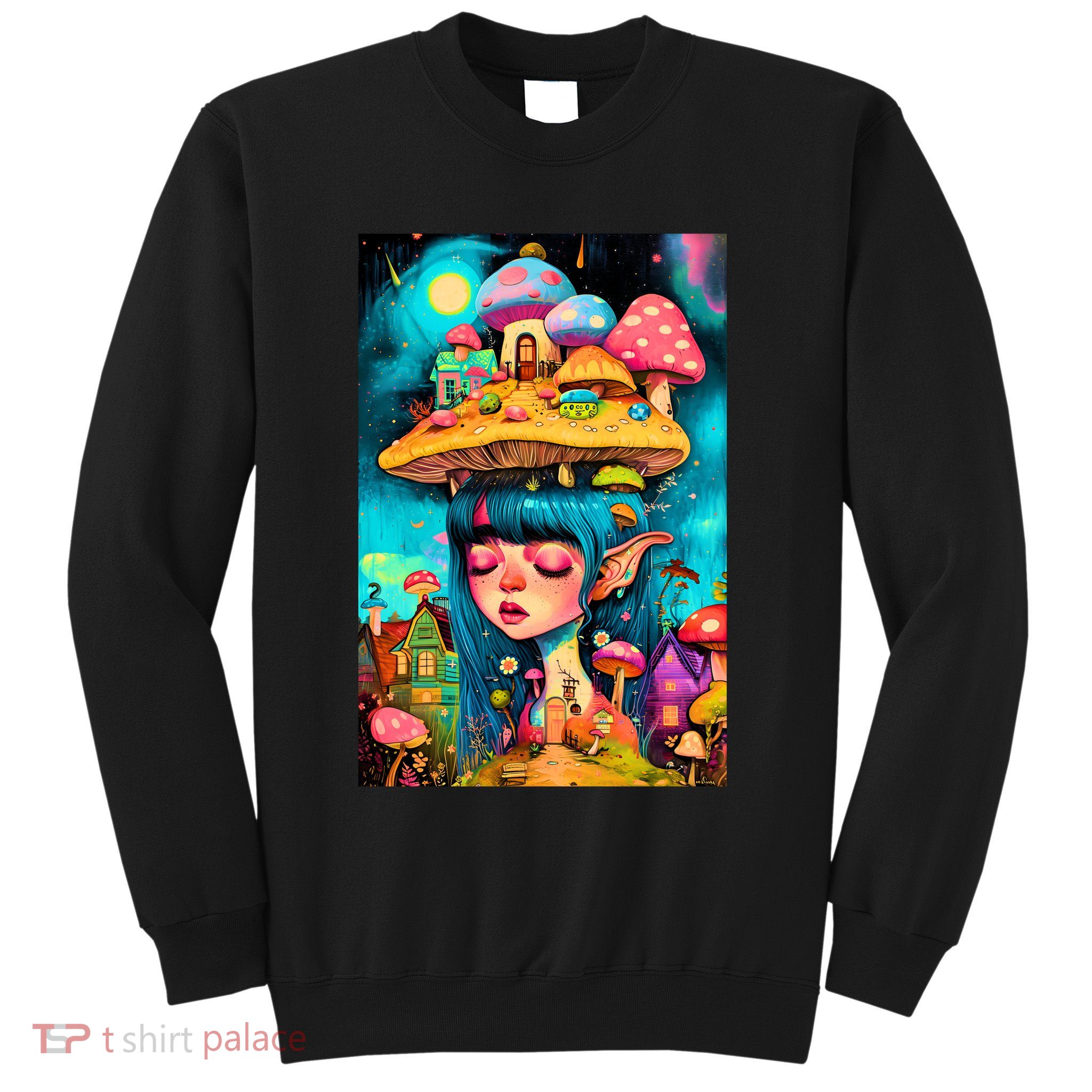 Mushroom Dreams: The Enchanted Mindscape Sweatshirt
