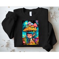 Mushroom Dreams: The Enchanted Mindscape Sweatshirt