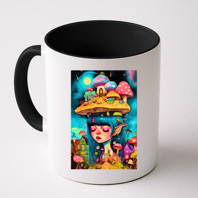 Mushroom Dreams: The Enchanted Mindscape Mug