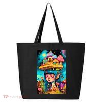 Mushroom Dreams: The Enchanted Mindscape 25L Jumbo Tote