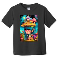 Mushroom Dreams: The Enchanted Mindscape Toddler T-Shirt