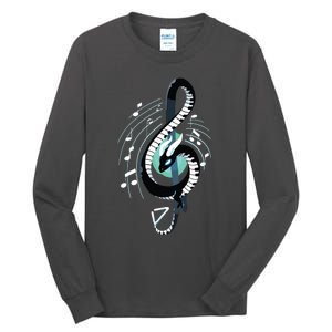 Musical Dragon Treble Maker Keyboard Pianist Musician Piano Tall Long Sleeve T-Shirt