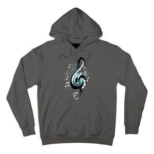 Musical Dragon Treble Maker Keyboard Pianist Musician Piano Tall Hoodie