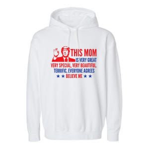 MotherS Day Trump Funny Quotes Election 2024 Garment-Dyed Fleece Hoodie