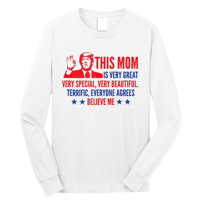 MotherS Day Trump Funny Quotes Election 2024 Long Sleeve Shirt