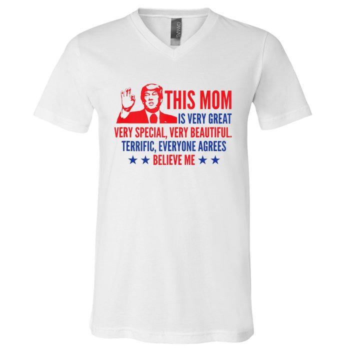 MotherS Day Trump Funny Quotes Election 2024 V-Neck T-Shirt