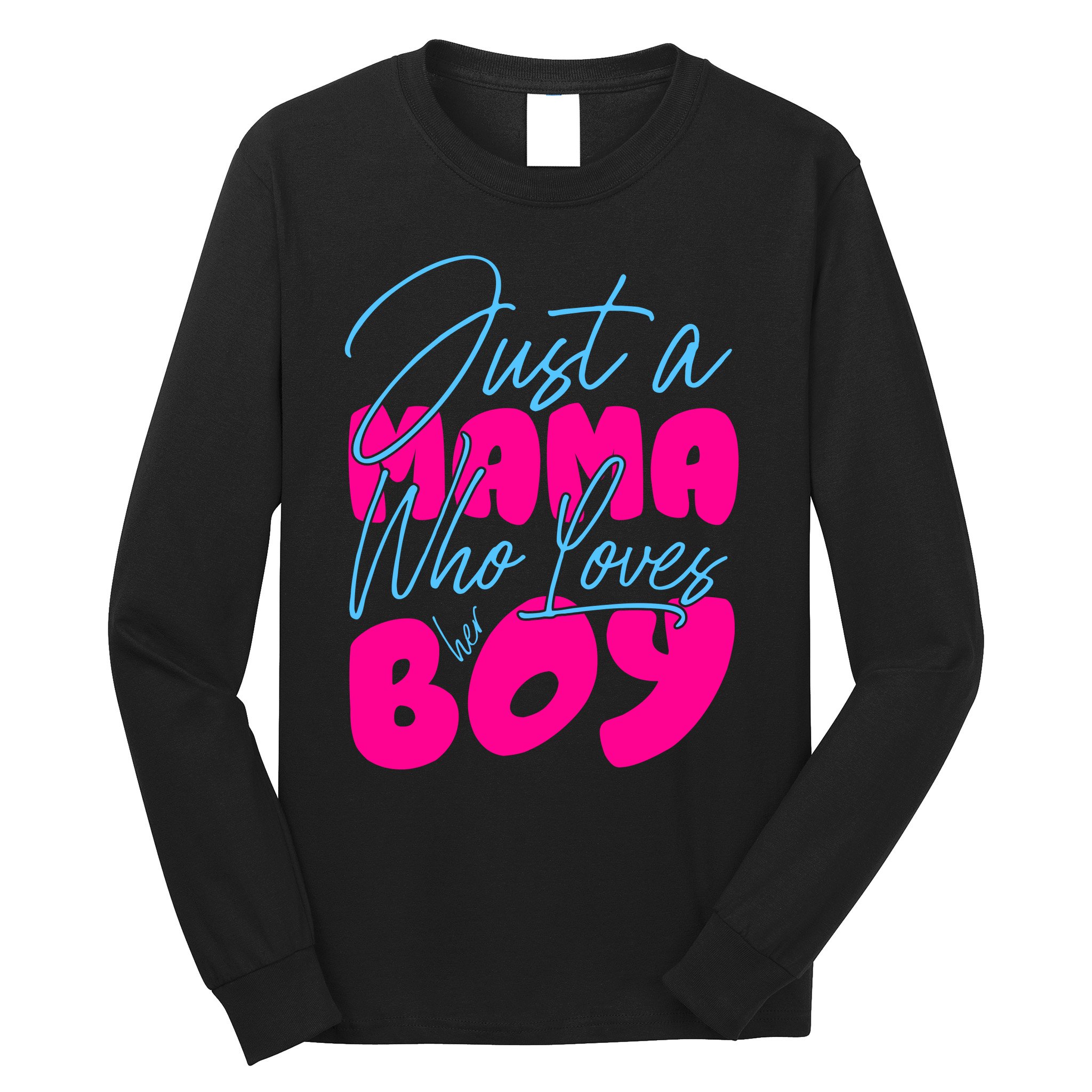 Mother's Day T Design Vector Long Sleeve Shirt