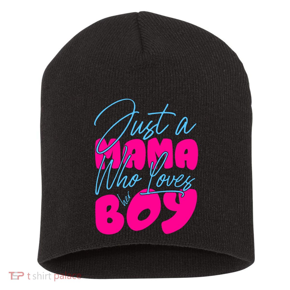 Mother's Day T Design Vector Short Acrylic Beanie