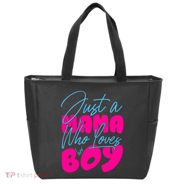 Mother's Day T Design Vector Zip Tote Bag