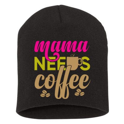 Mother's Day T Design Vector Short Acrylic Beanie