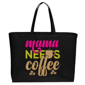 Mother's Day T Design Vector Cotton Canvas Jumbo Tote