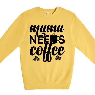 Mother's Day T Design Vector Premium Crewneck Sweatshirt