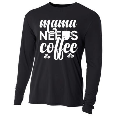 Mother's Day T Design Vector Cooling Performance Long Sleeve Crew