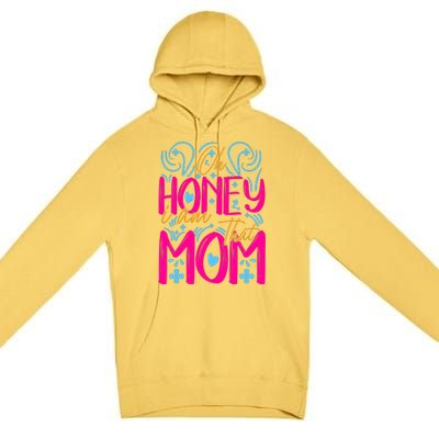 Mother's Day T Design Vector Premium Pullover Hoodie