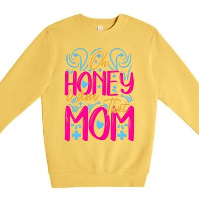 Mother's Day T Design Vector Premium Crewneck Sweatshirt