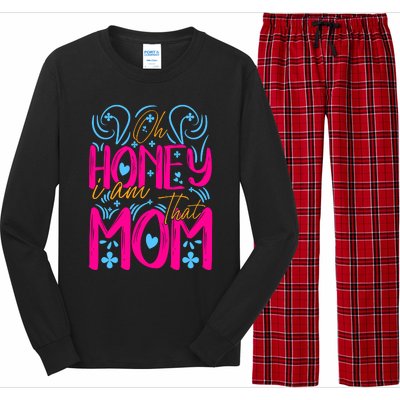 Mother's Day T Design Vector Long Sleeve Pajama Set