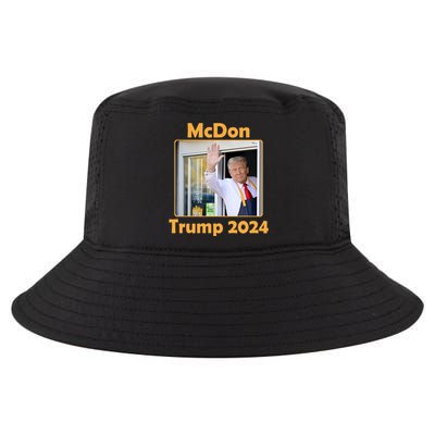 Mcdon Donald Trump 2024 Election Cool Comfort Performance Bucket Hat