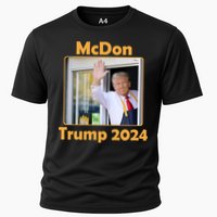 Mcdon Donald Trump 2024 Election Cooling Performance Crew T-Shirt