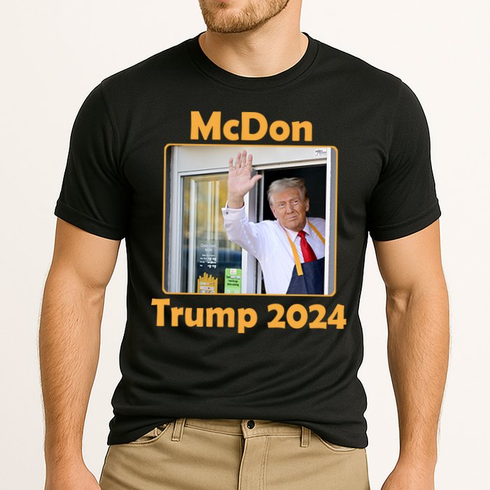 Mcdon Donald Trump 2024 Election Cooling Performance Crew T-Shirt