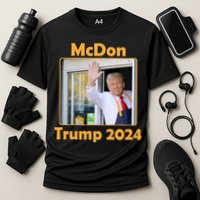Mcdon Donald Trump 2024 Election Cooling Performance Crew T-Shirt