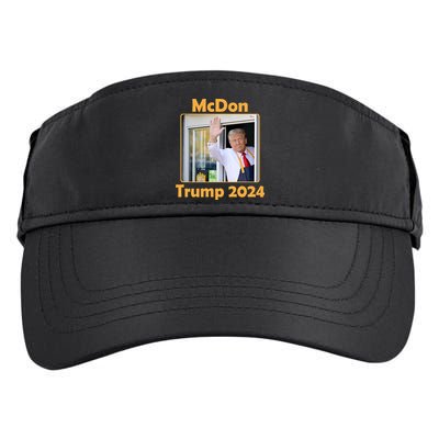 Mcdon Donald Trump 2024 Election Adult Drive Performance Visor