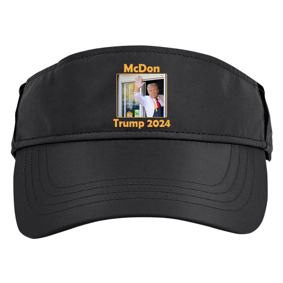 Mcdon Donald Trump 2024 Election Adult Drive Performance Visor