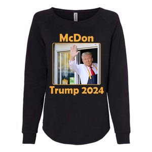 Mcdon Donald Trump 2024 Election Womens California Wash Sweatshirt