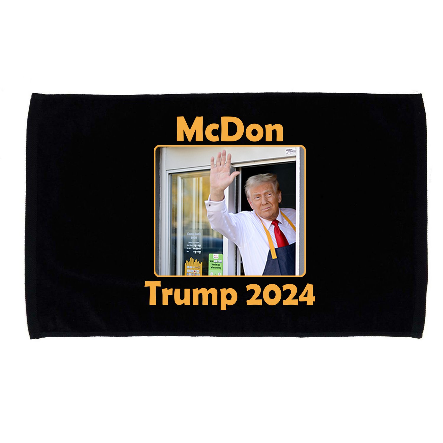 Mcdon Donald Trump 2024 Election Microfiber Hand Towel