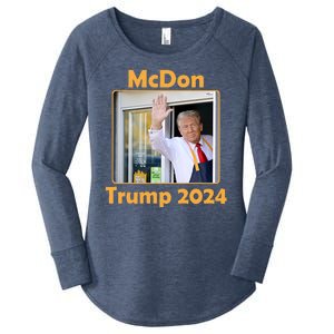 Mcdon Donald Trump 2024 Election Women's Perfect Tri Tunic Long Sleeve Shirt