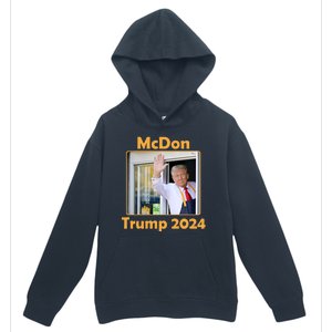 Mcdon Donald Trump 2024 Election Urban Pullover Hoodie