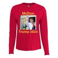 Mcdon Donald Trump 2024 Election Womens Cotton Relaxed Long Sleeve T-Shirt