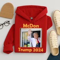 Mcdon Donald Trump 2024 Election Hoodie