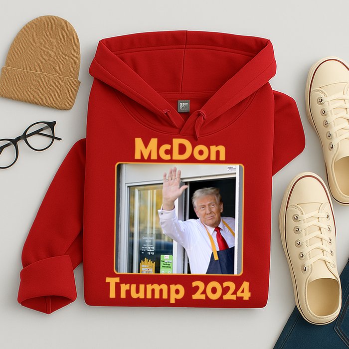 Mcdon Donald Trump 2024 Election Hoodie