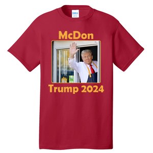 Mcdon Donald Trump 2024 Election Tall T-Shirt