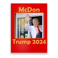 Mcdon Donald Trump 2024 Election Poster