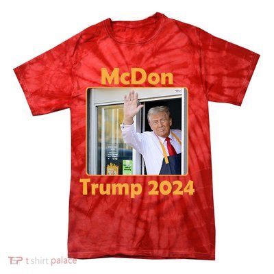Mcdon Donald Trump 2024 Election Tie-Dye T-Shirt