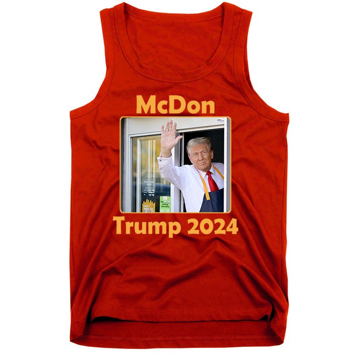 Mcdon Donald Trump 2024 Election Tank Top