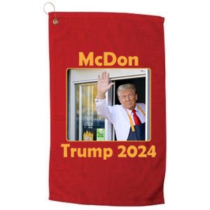 Mcdon Donald Trump 2024 Election Platinum Collection Golf Towel